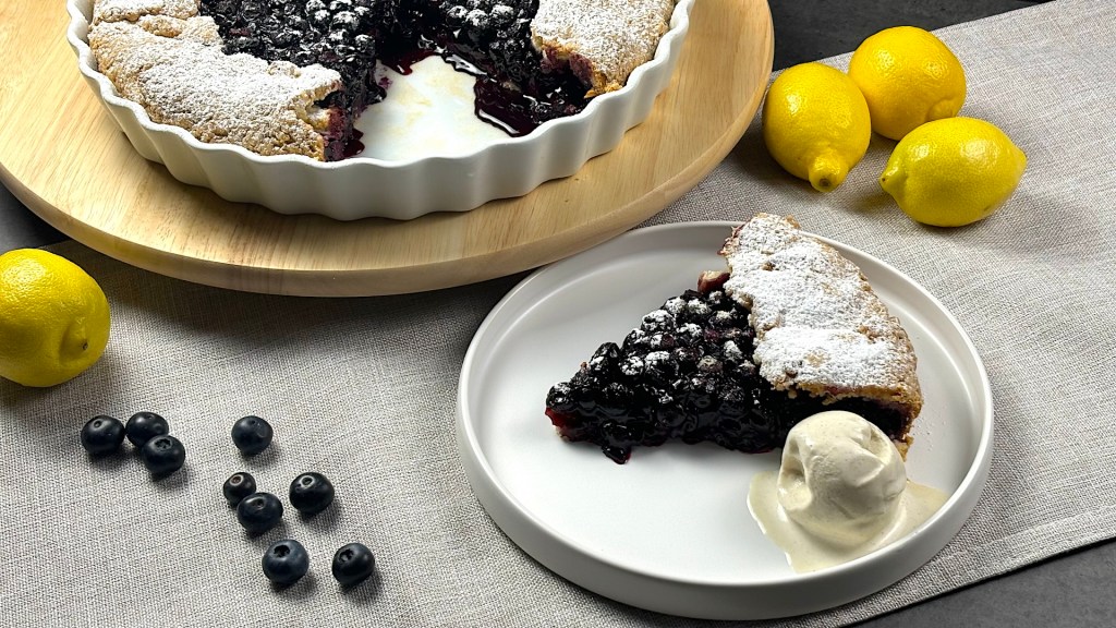 Blueberry-Lemon Galette