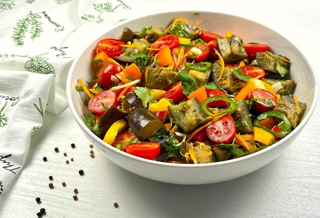 Savory Eggplant Salad