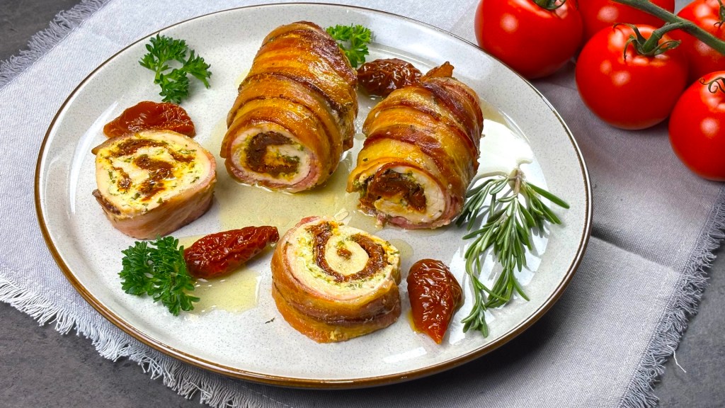 Chicken Breast in Bacon&nbsp;Rolls