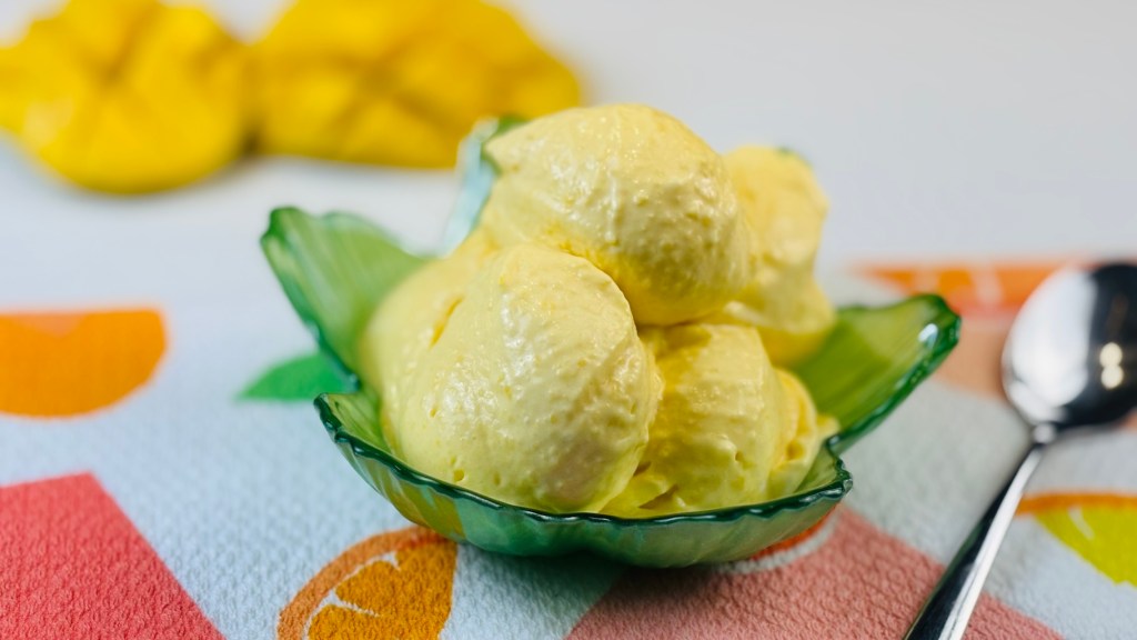 Sugar-Free Mango Ice&nbsp;Cream